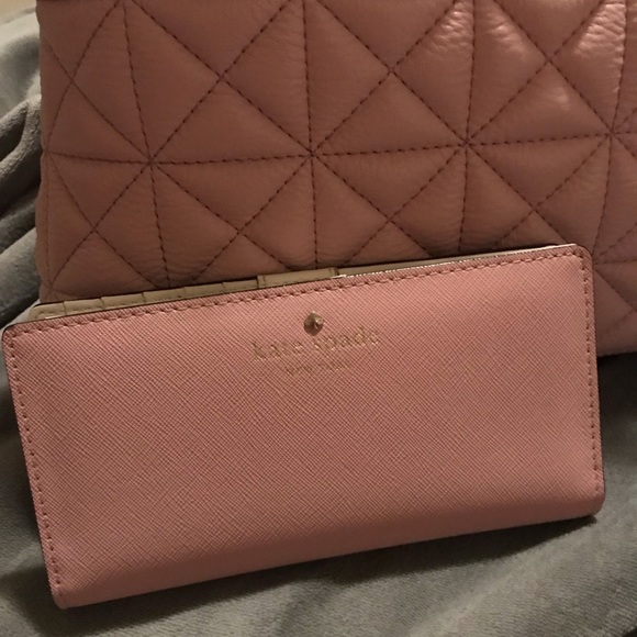 Kate Spade Rachelle Quilted Handbag in Cipria pink - Picture 2 of 8
